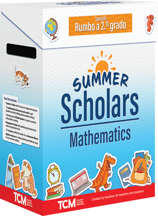 Summer Scholars: Mathematics: Rising 2nd Grade (Spanish)