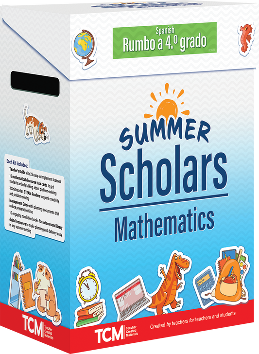 Summer Scholars: Mathematics: Rising 4th Grade (Spanish)