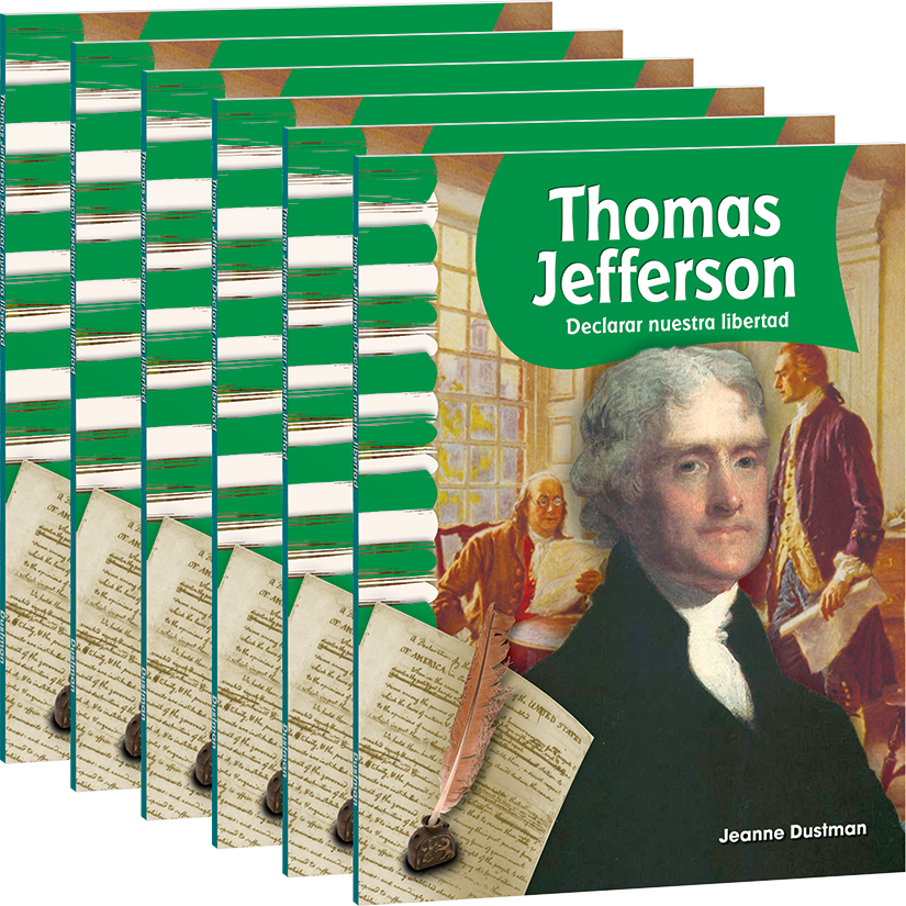 Thomas Jefferson: Declarar nuestra libertad 6-Pack