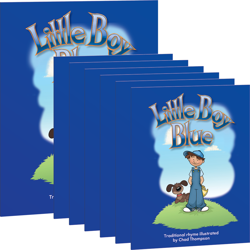 LLL: Colors: Little Boy Blue 6-Pack with Lap Book