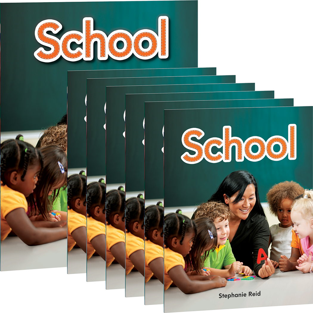 LLL: School: School  6-Pack with Lap Book