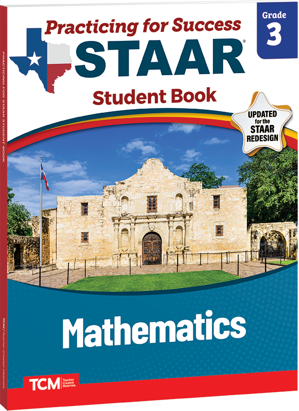 Practicing for Success: STAAR Mathematics Grade 3 Student Book