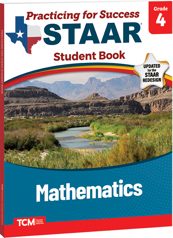 Practicing for Success: STAAR Mathematics Grade 4 Student Book