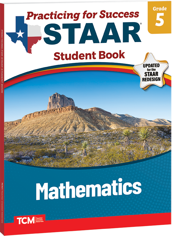 Practicing for Success: STAAR Mathematics Grade 5 Student Book