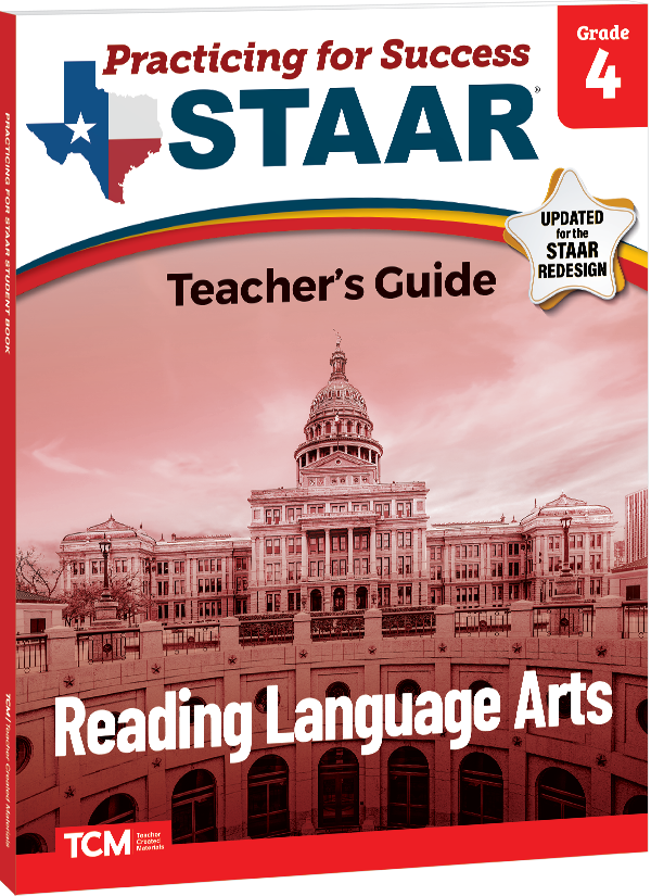 Practicing for Success: STAAR Reading Language Arts Grade 4 Teacher's Guide