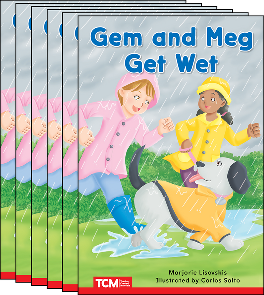 Gem and Meg Get Wet 6-Pack