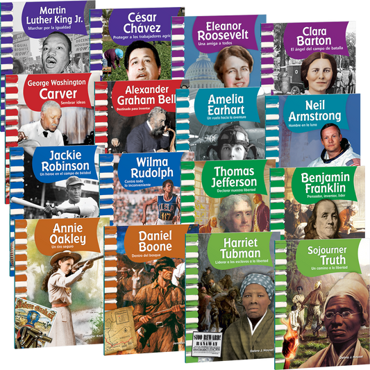 Primary Source Readers: Biografías de estadounidenses (American Biographies)  Add-on Pack (Spanish)