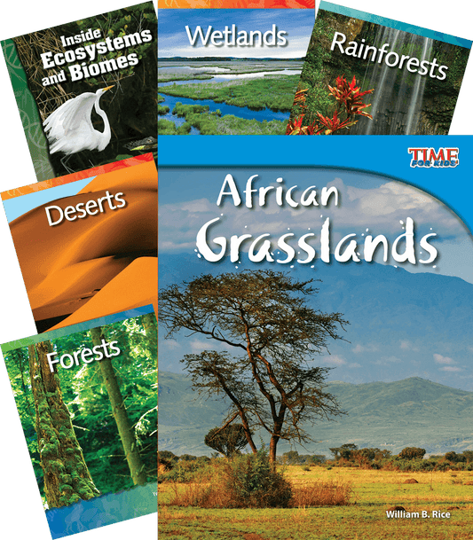 Biomes and Ecosystems Set of 7