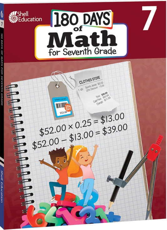 180 Days™: Math for Seventh Grade ebook