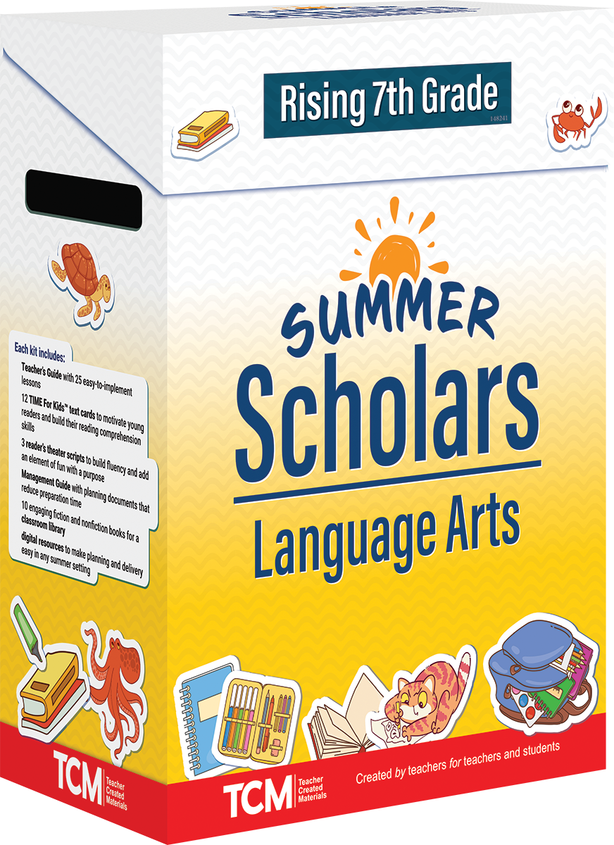 Summer Scholars: Language Arts: Rising 7th Grade