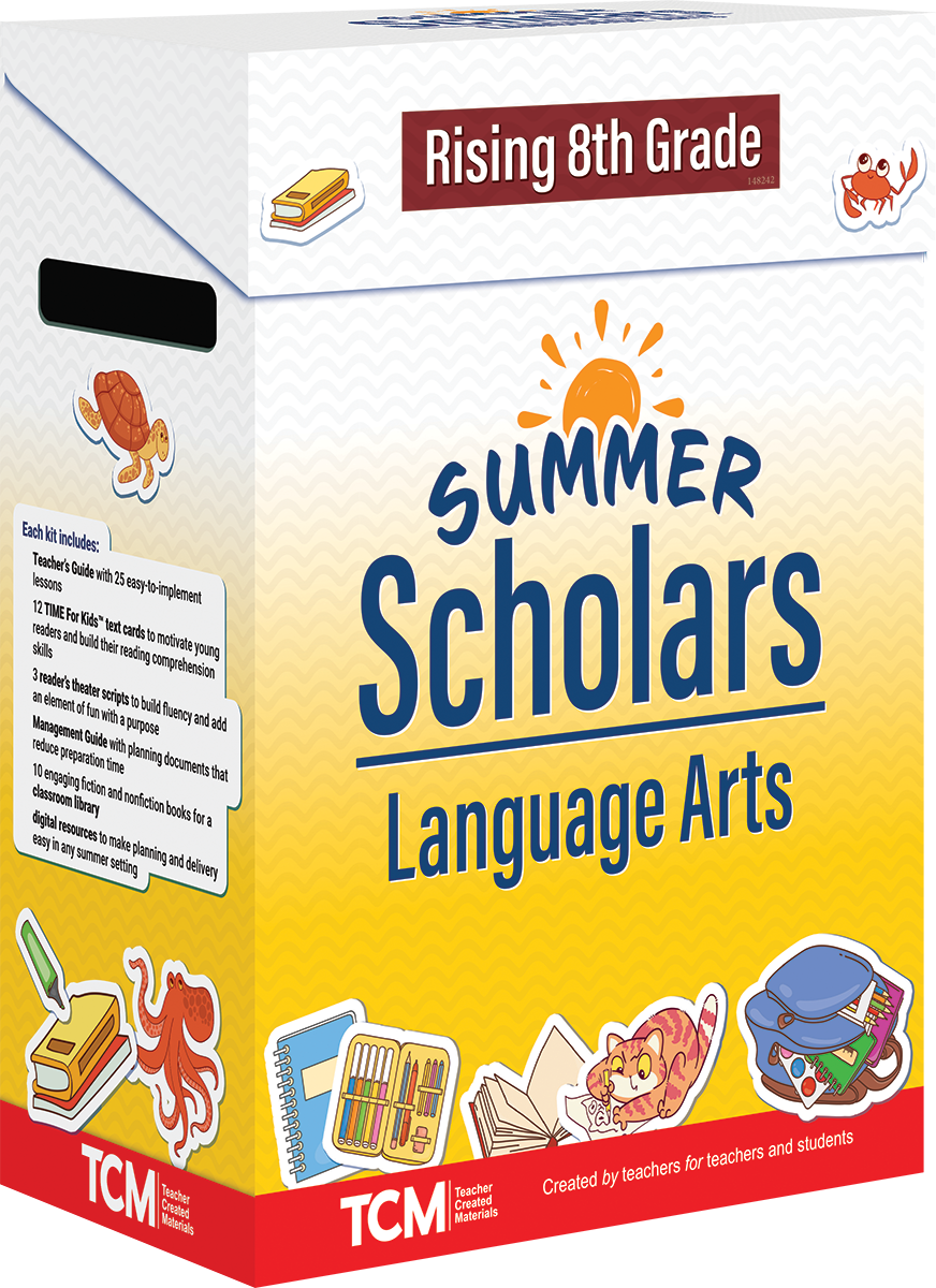 Summer Scholars: Language Arts: Rising 8th Grade