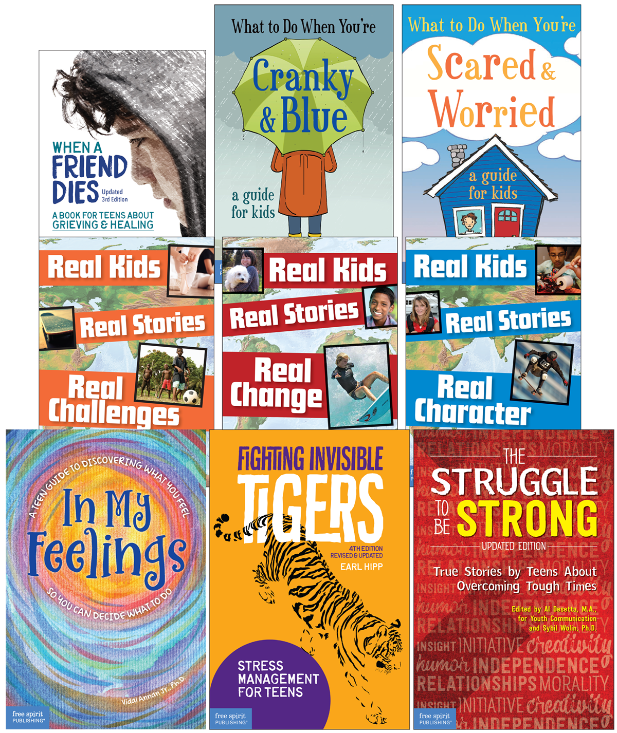 Mental Health Middle School and Teens Expanded 9-Book Collection