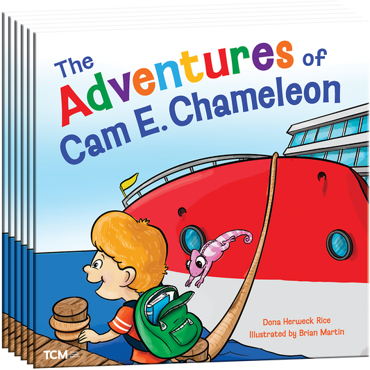 The Adventures of Cam E. Chameleon 6-Pack