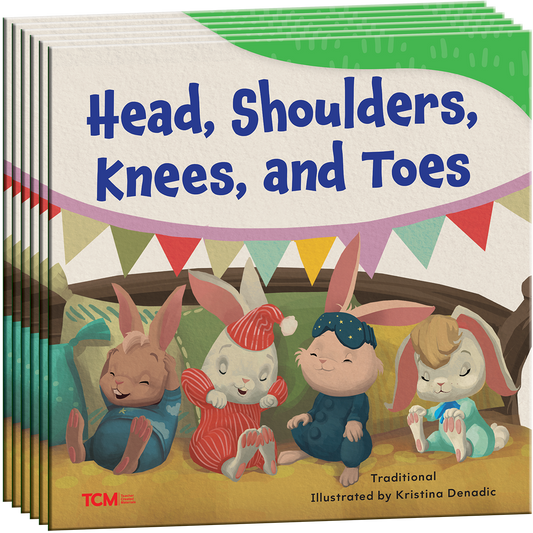 Head, Shoulders, Knees, and Toes 6-Pack