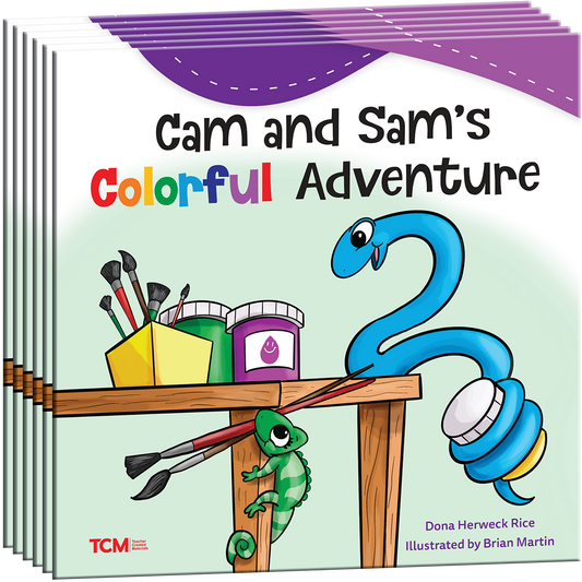 Cam and Sam's Colorful Adventure 6-Pack