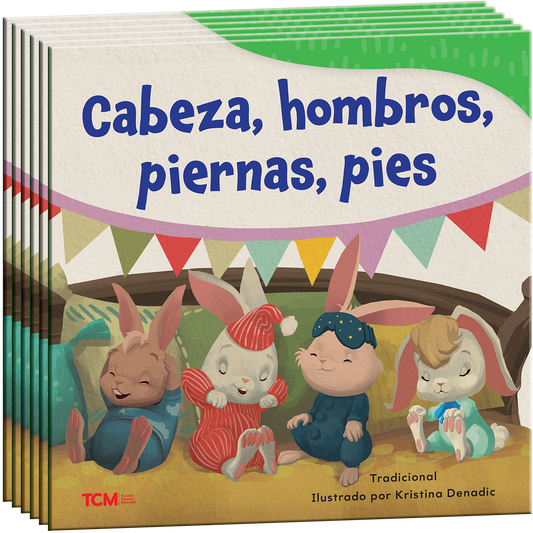 Cabeza, hombros, piernas, pies 6-Pack