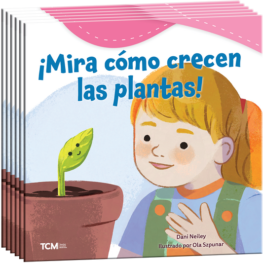 ¡Mira cómo crecen las plantas! 6-Pack