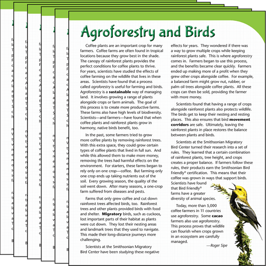 Agroforestry and Birds 6-Pack