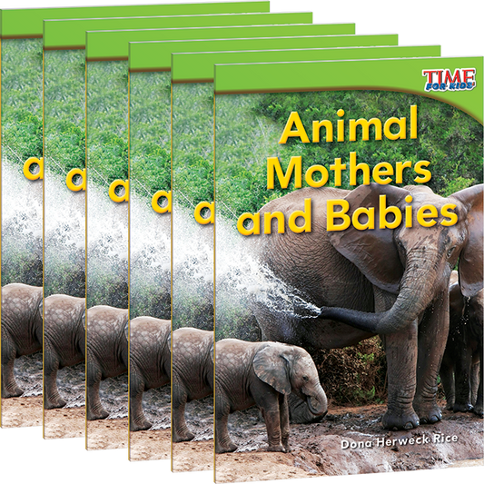 Animal Mothers and Babies 6-Pack