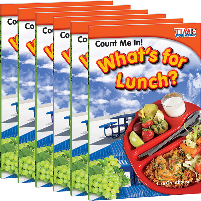 Count Me In! What's for Lunch? 6-Pack