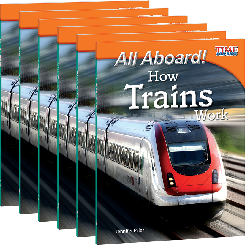 All Aboard! How Trains Work 6-Pack