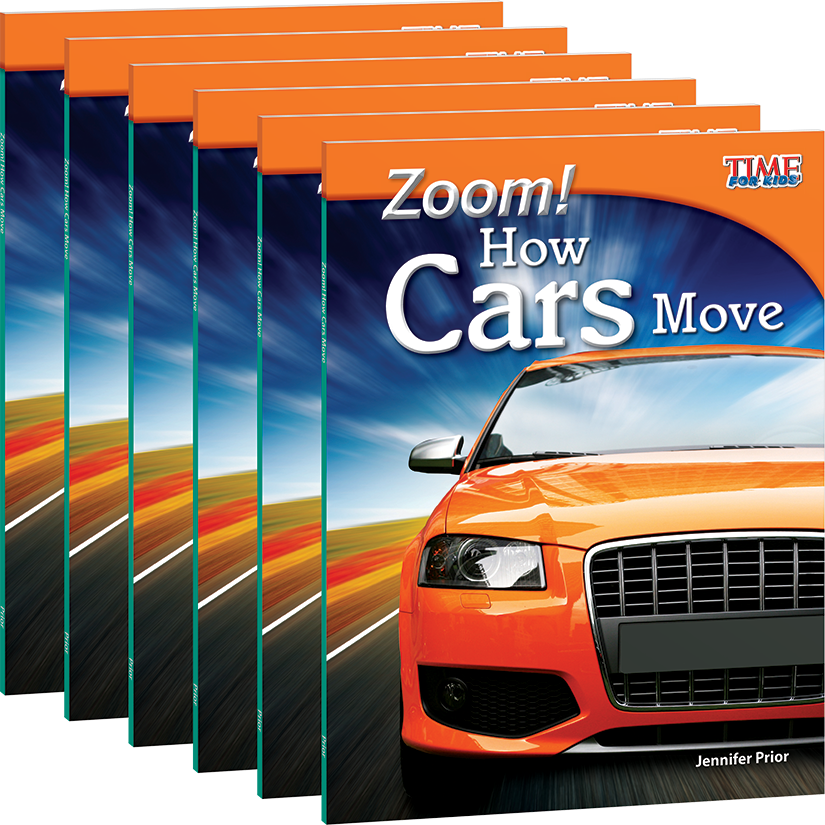 Zoom! How Cars Move 6-Pack