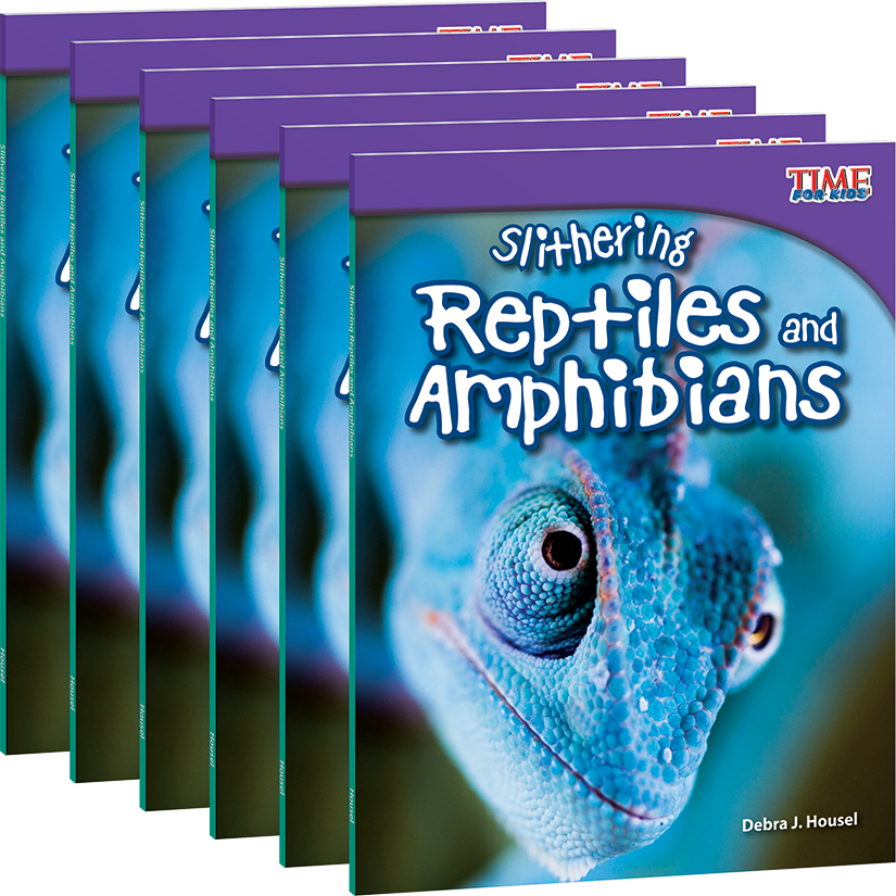 Slithering Reptiles and Amphibians 6-Pack