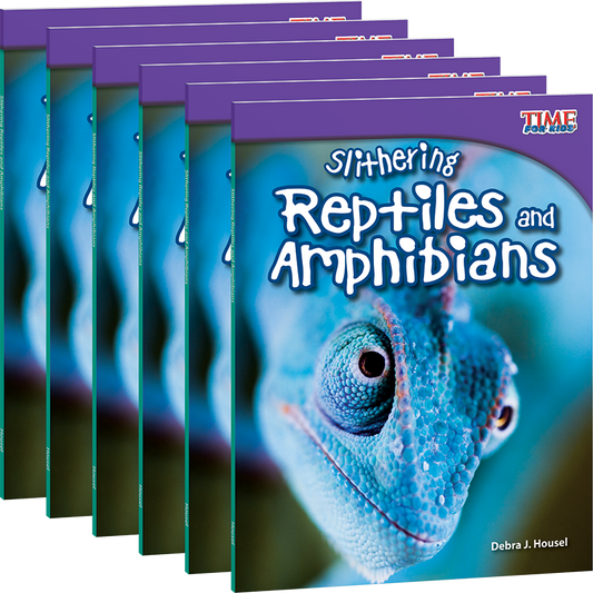 Slithering Reptiles and Amphibians 6-Pack