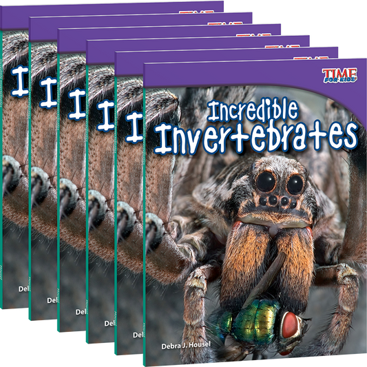 Incredible Invertebrates 6-Pack