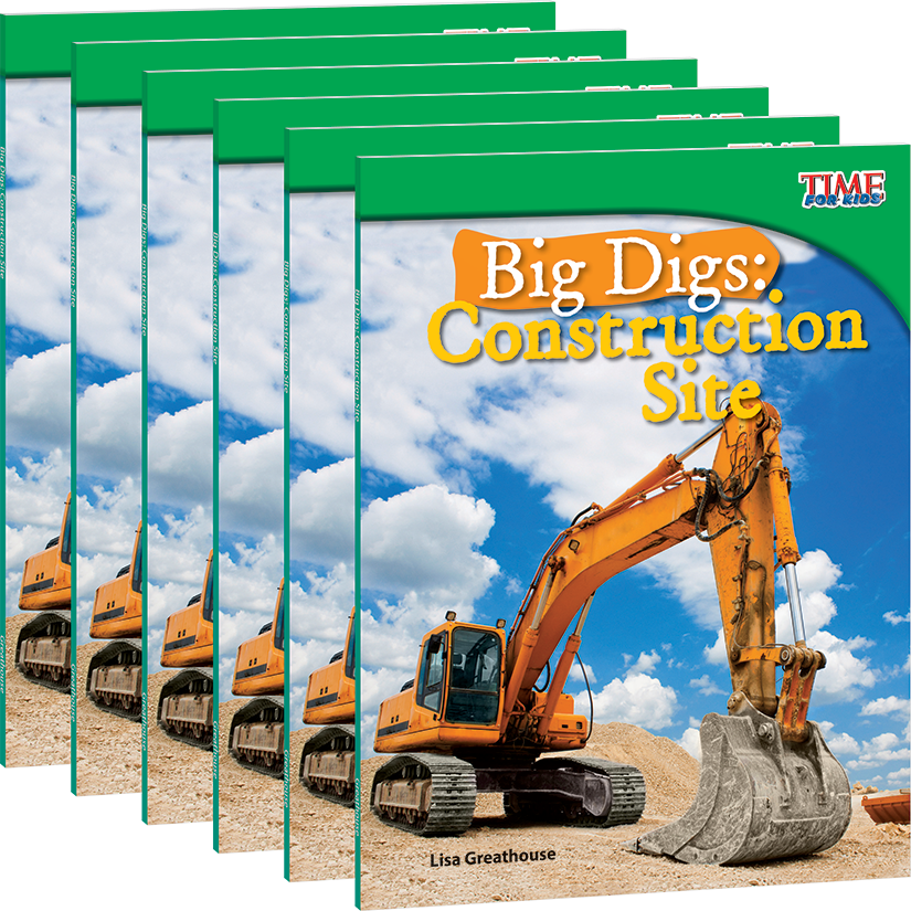 Big Digs: Construction Site 6-Pack