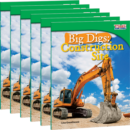 Big Digs: Construction Site 6-Pack