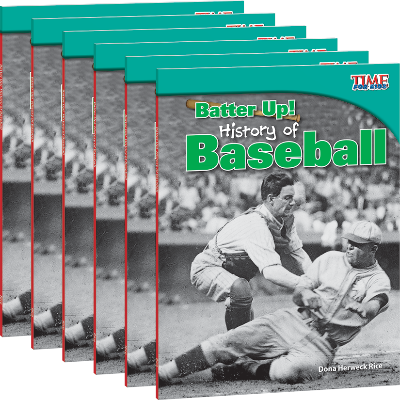 Batter Up! History of Baseball 6-Pack