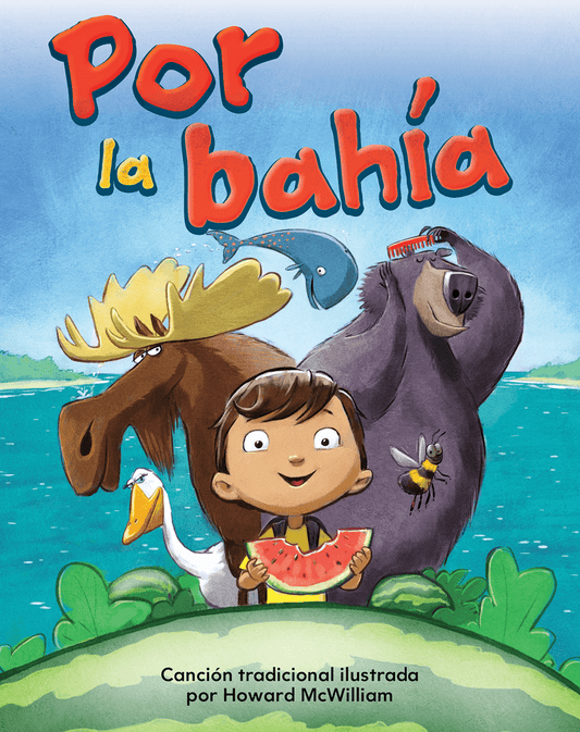 Por la bahía (Down by the Bay) Lap Book (Spanish Version)