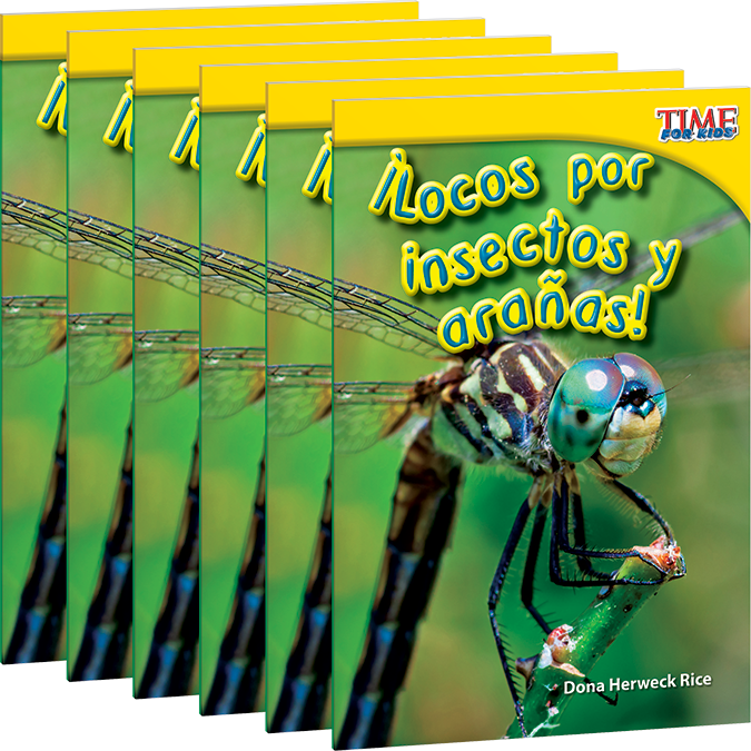 ¡Locos por insectos y arañas! 6-Pack