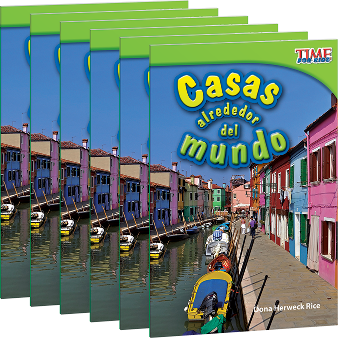 Casas alrededor del mundo 6-Pack