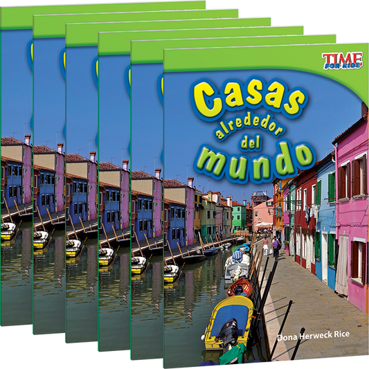 Casas alrededor del mundo 6-Pack