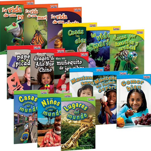 TIME FOR KIDS® Nonfiction Readers: Upper Emergent  Add-on Pack (Spanish)