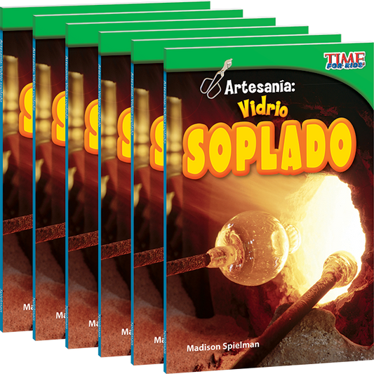 Artesanía: Vidrio soplado 6-Pack