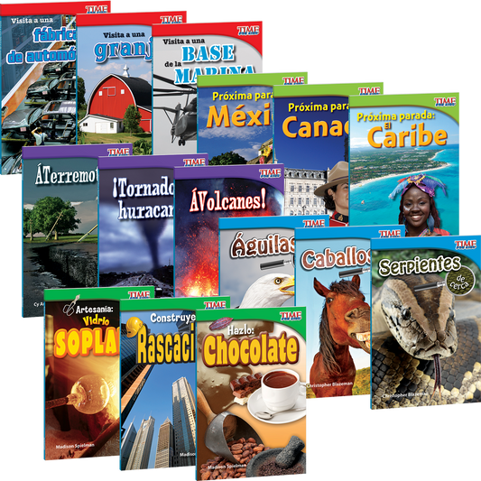 TIME FOR KIDS® Nonfiction Readers: Early Fluent  Add-on Pack (Spanish)