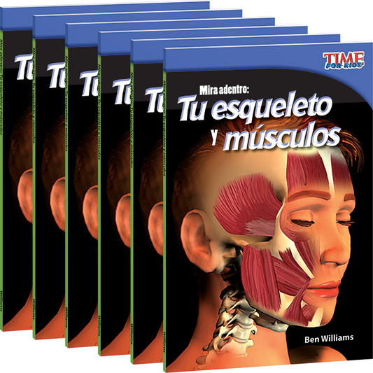 Mira adentro: Tu esqueleto y tus músculos 6-Pack