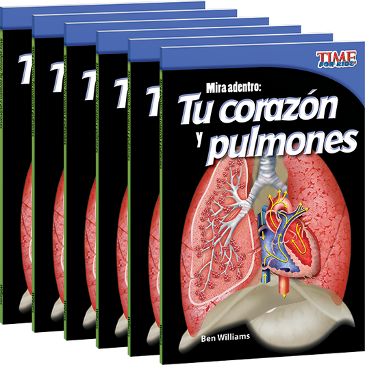 Mira adentro: Tu corazón y tus pulmones 6-Pack