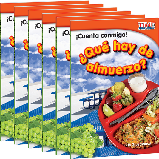 ¡Cuenta conmigo! ¿Qué hay de almuerzo? 6-Pack