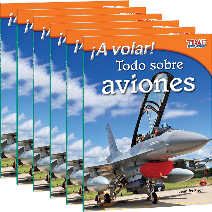 ¡A volar! Todo sobre aviones 6-Pack