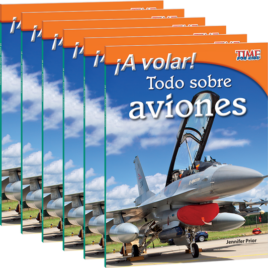 ¡A volar! Todo sobre aviones 6-Pack