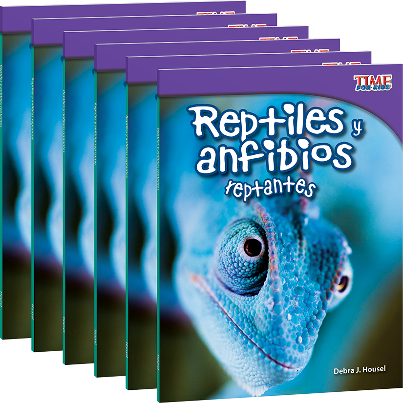 Reptiles y anfibios reptantes 6-Pack