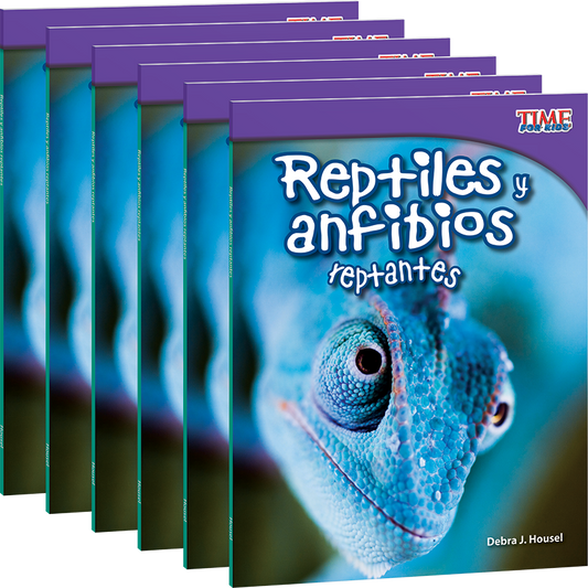 Reptiles y anfibios reptantes 6-Pack