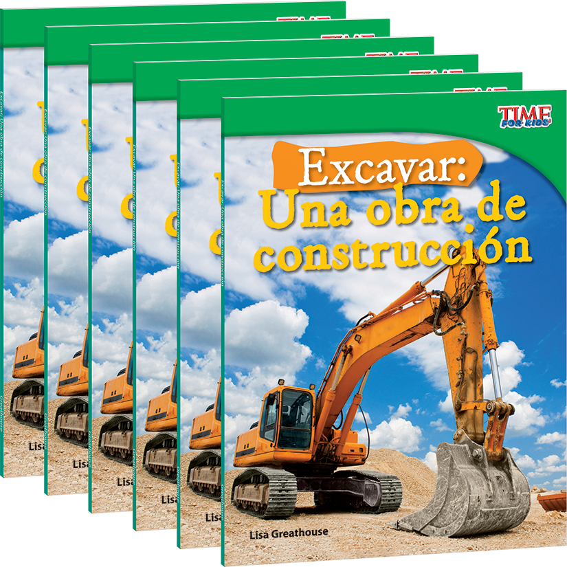 Excavar: Una obra de construcción 6-Pack