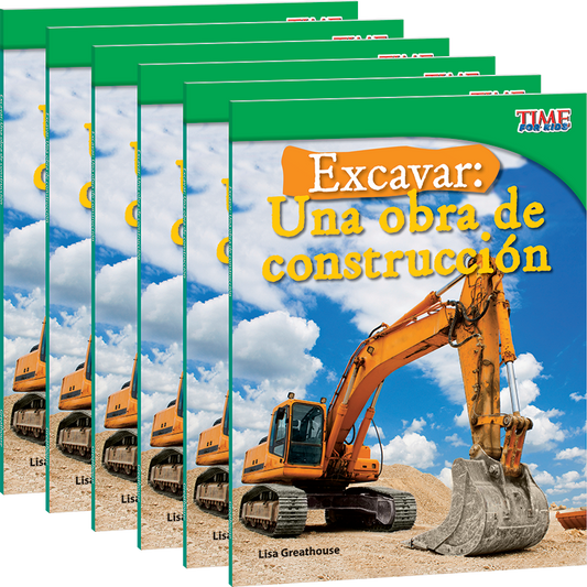 Excavar: Una obra de construcción 6-Pack