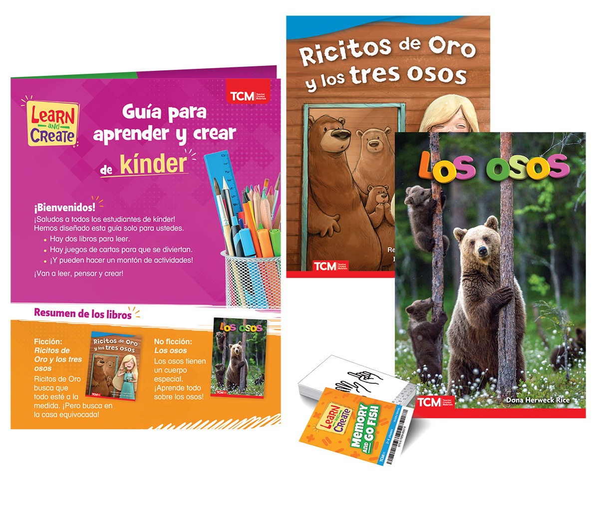 Spanish Learn and Create: Grade K