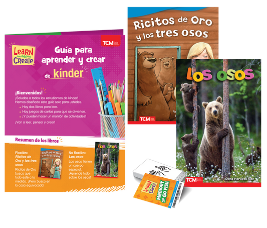 Spanish Learn and Create: Grade K